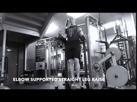 Elbow Supported Straight Leg Raise - Upside Strength Exercise Library