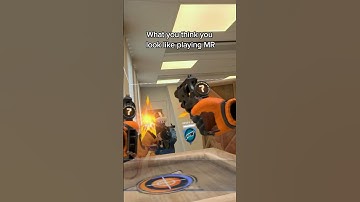 The mixed reality battlefield from two different POVs #spatialops #mixedreality #vr #fps #shooter