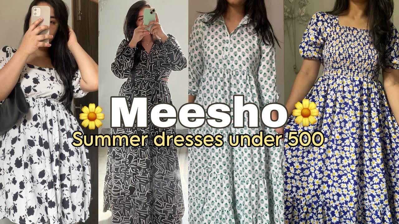 meesho dungaree dress
