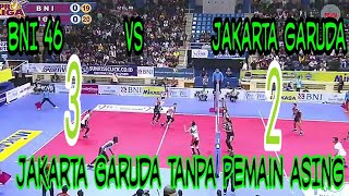 Proliga 2019 jakarta garuda vs bni 46 set 1 garuda tampa pemain ASING