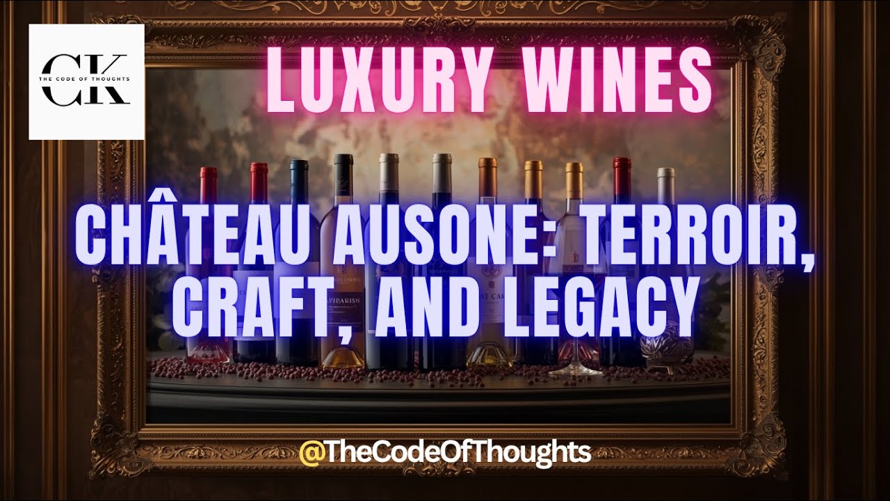 🍷 🍷 Château Ausone: Terroir, Craft, and Legacy 🌍 — Terroir, Tasting & Pairing 🍇💎
