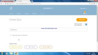 How to create quiz on socrative