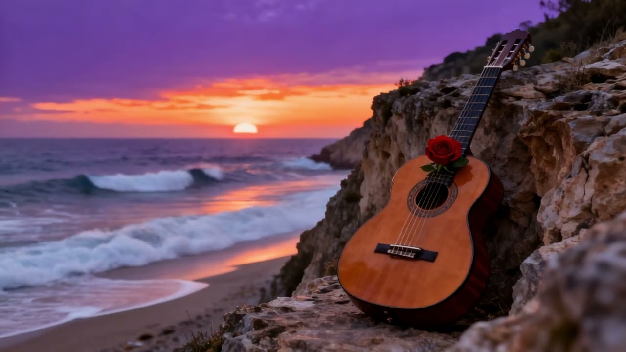 Classic Andalusian Guitar | Relaxing Spanish Flamenco Music for Coastal Drive & Evening Chill