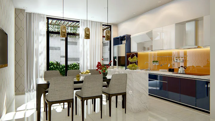 LUMION 8 RENDERING TUTORIALS #20 KITCHEN & DINING ROOM