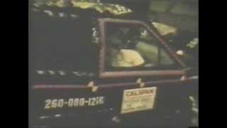 Isuzu Rodeo SUV crash test NHTSA 2000 Isuzu Rodeo Safety Rating