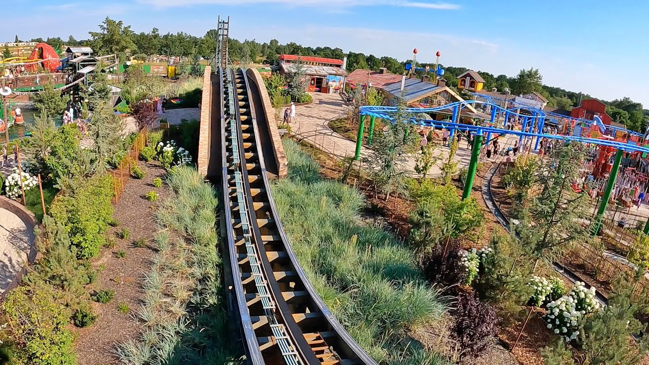 Fliegender Regenschirm (Onride) Video Karl's Erlebnisdorf Elstal 2023