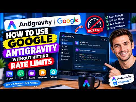 How To Use Google Antigravity Without Hitting Rate Limits 2026 | Beginner's Guide