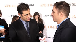 Writer Josh Singer at the Spotlight Premiere with Arthur Kade