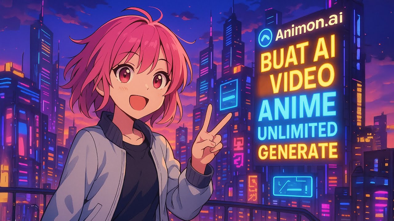 Ciptakan Video Dunia Anime Sendiri dengan Animon.ai  Tanpa Token Tanpa Batas Unlimited Generate