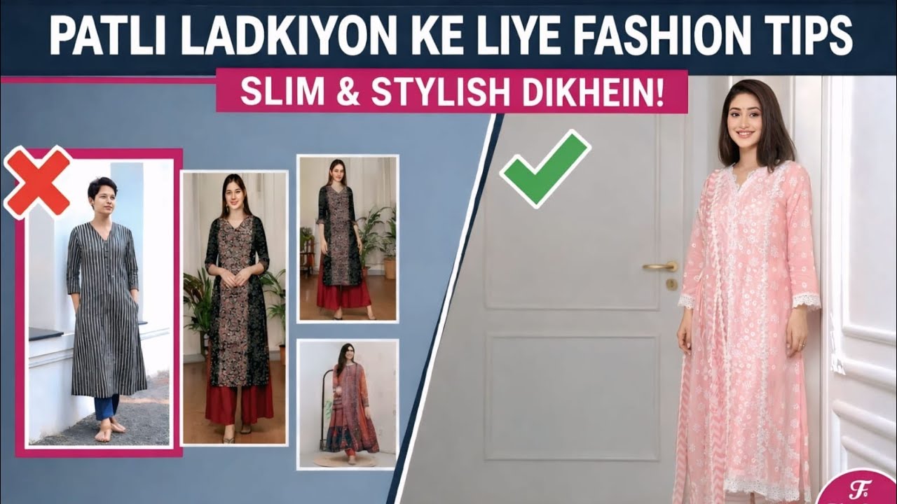 Moti Ladkiyan Slim Kaise Dikhein? 5 Plus Size Fashion Tips 👗50+ kurti designs 