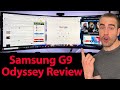 49 CURVED INCHES OF PRODUCTIVITY AND GAMING? - Samsung G9 Odyssey REVIEW 2021