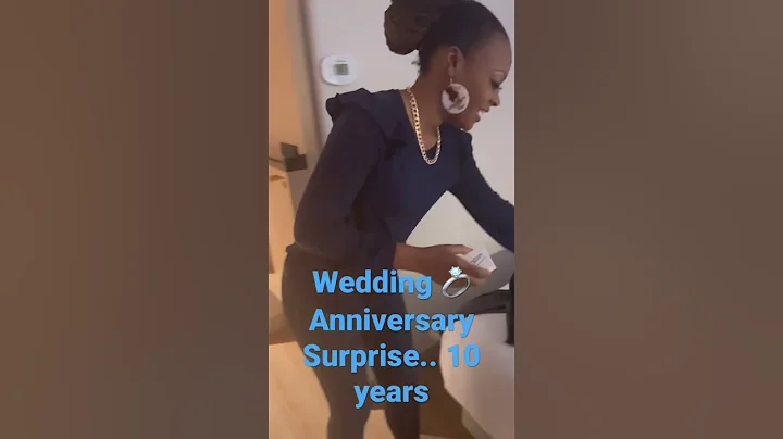 Wedding  Anniversary Surprise for my Wife- Wait fo...