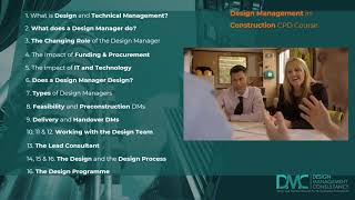 Outline of Design Management in Construction course