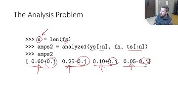 ECE 3304.001 November 11th  "Discrete Fourier Transform Part 2"