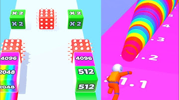 Layer Man VS Jelly Run 2048| Android ios| Max levels