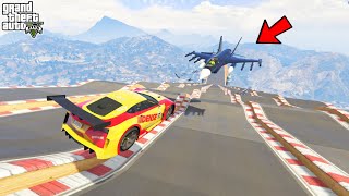 100% Confusing Mega Ramp Challenge in GTA 5!