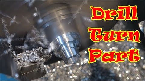 Turn, drill & parting operations, making 3 different parts in 2011 alloy in small cnc lathe