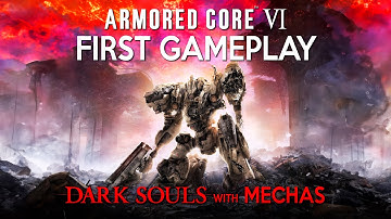 ARMORED CORE 6 First Gameplay - New Level and Boss Fight | Dark Souls with Mechas HD 4K 2023