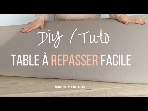 DIY / TUTO TABLE A REPASSER SUPER FACILE