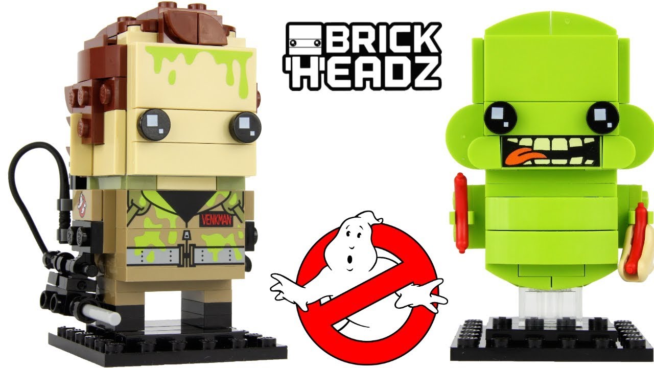 LEGO build reimagines Ghostbusters Firehouse and Ecto-1 as 1980s