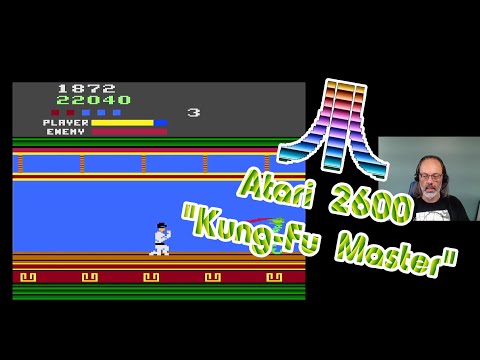 Atari 2600 Game Play, Kung-Fu Master - YouTube