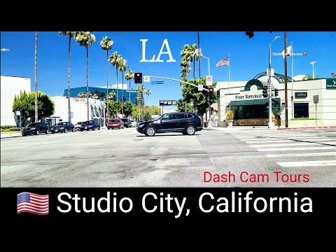 2020 Driving Tour of Studio City, a Los Angeles Neighborhood [4K] Dash Cam Tours