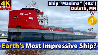 ⚓️Earth's Most Impressive Ship? Máxima in Duluth, MN