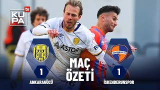 Mke Ankaragücü 1-1 İskenderunspor Maç Özeti Ziraat Türkiye Kupası A Grubu 07.01.2025