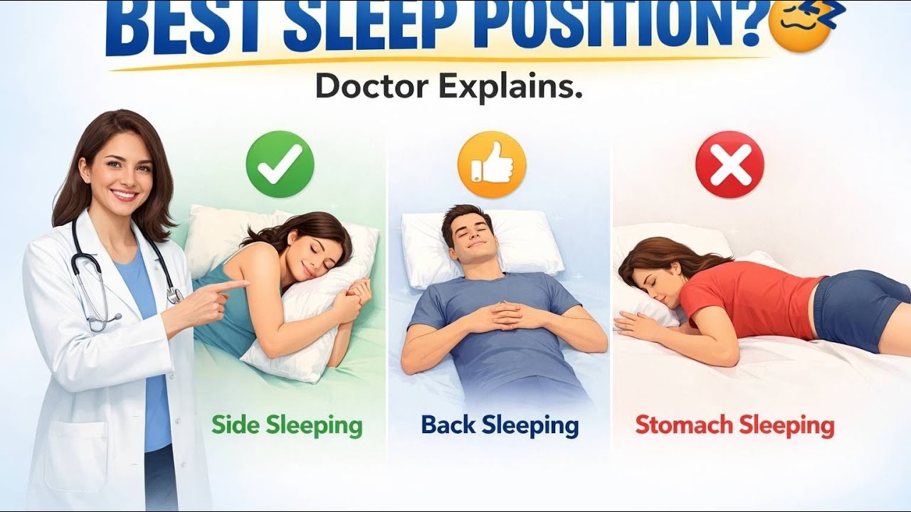 Do you know, Best sleep position | Doctor recommended