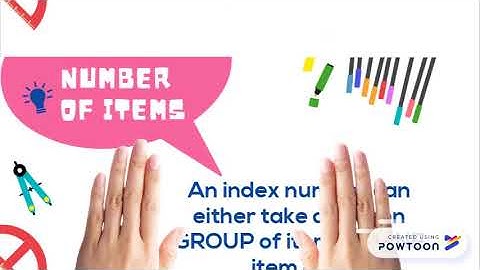 INDEX NUMBER - CONSTRUCT INDEX NUMBER