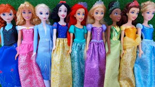 Disney Princess Doll Makeover ~ DIY Miniature Ideas for Barbie - Wig, Dress, Faceup, andMore! DIY