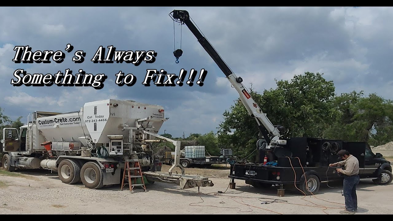Volumetric Concrete Truck Repairs. YouTube