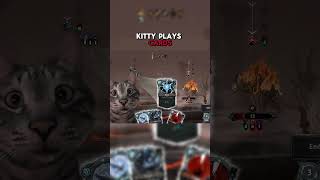 Our game Nether Spirits explained by cats 😸😸😸#indiegame #roguelike #deckbuilder #gaming #cats