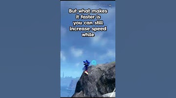 Sonic Frontiers Speedrunning Tricks: Sidestep