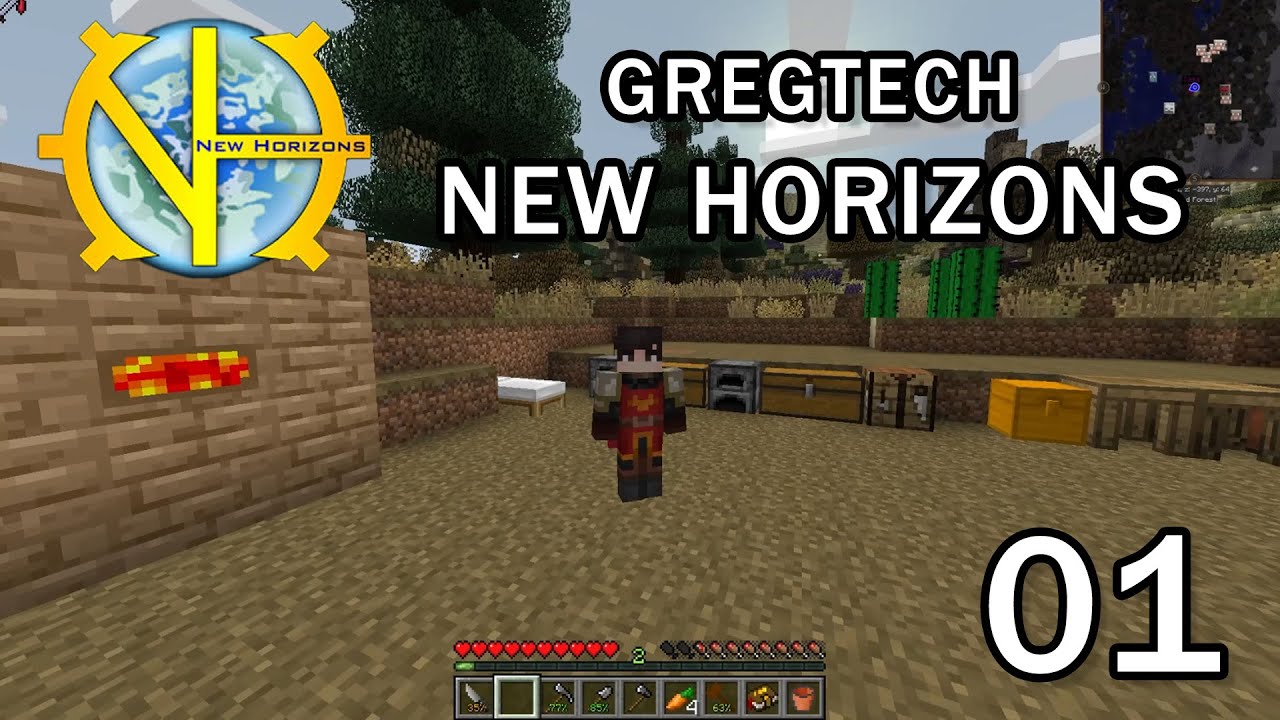 GregTech NewHorizon #01 - Primera vez con este mod - YouTube