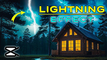 Lightning Strike Animation in CapCut | Anyone Can Do It