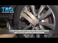 How to Replace Parking Brake Shoes 2013-2020 Nissan Pathfinder