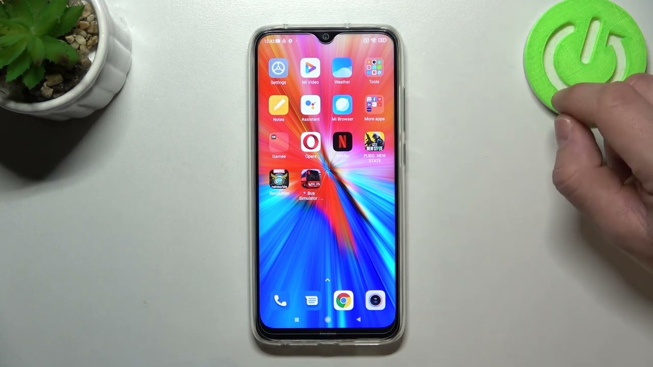 Remove And Restore Phone Icon From Home Screen On XIAOMI Redmi Note 8 