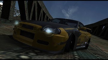 nfs most wanted redux final skyline r34 vs razor + final persuit with skyline