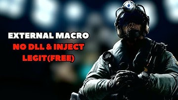 R6 No Recoil Script Macro  * ALL MOUSES & External * 2025