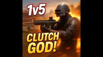 "One Man Army 💥 1v5 Squad Wipe | BGMI Gameplay"