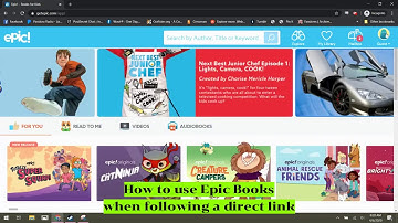How to Log into Epic Books when using a Direct Link