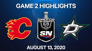 NHL Highlights | 1st Round, Game 2: Flames Vs. Stars – Aug. 13, 2020 NHL Highlights | 1st Round, Game 2: Flames Vs. Stars – Aug. 13, 2020