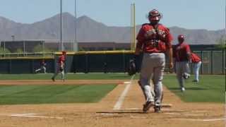 Dbacks Drew plays extended game