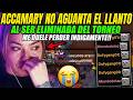 LLORA de IMPOTENCIA😥ACCAMARY no AGUANTA las LAGRIMAS al ser ELIMINADA del TORNEO "ME DUELE MUCHO"😥