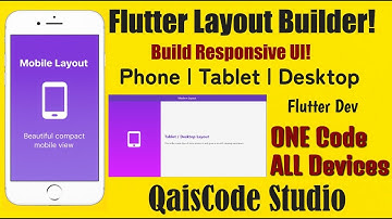 Flutter LayoutBuilder Explained in Urdu/Hindi | Build Adaptive UI for Phones, Tablets & Desktop