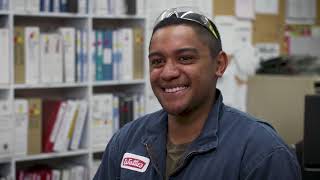 Meet ATNZ engineering apprentice Caleb Orotaunga