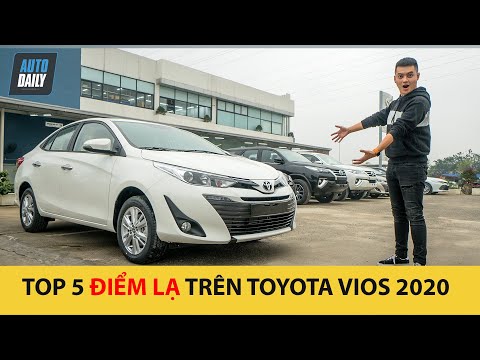 Video TOP 5 ĐIỂM LẠ trên Toyota Vios G 2020 giá 570 triệu... - youtube
