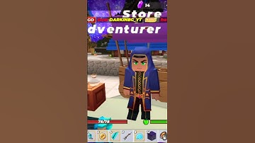 Buying devil wings in Blockman go skyblock.