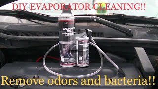 How to Deodorize, Disinfect, and Refresh your cars AC system of mold and mildew!